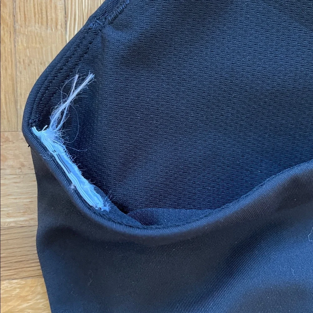 adidas Black Leggings with Floral Design - Picture 4 of 9